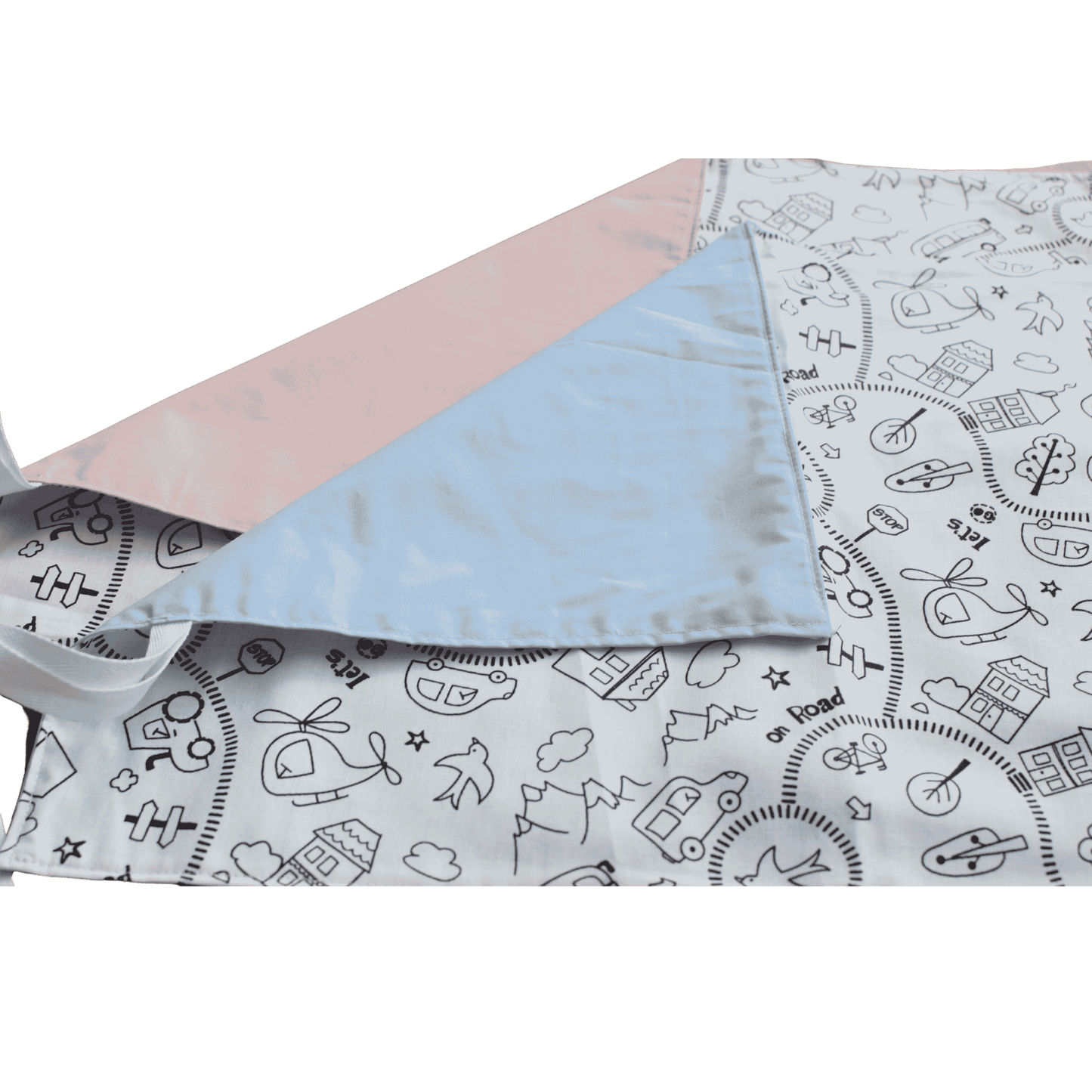 Carmakid Creativity Bundle: Follow the Path Washable Tablecloth & BIC Kids Markers